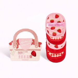 The Original MakeUp Eraser Strawberry Fields 7-Day Set, Reusable / NIB